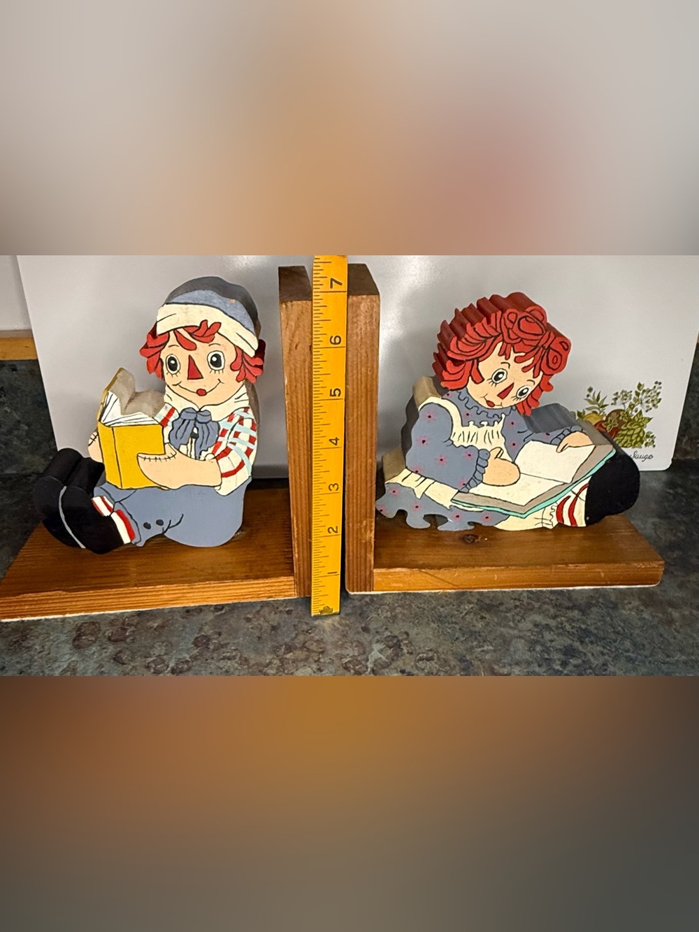Raggedy Andy and Raggedy Ann Bookends - Picture 4 of 10